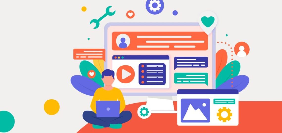 لعمل موقع الكتروني