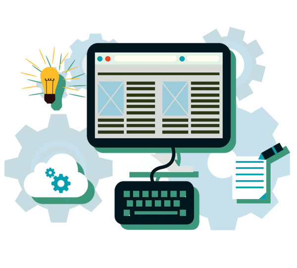 أنشاء موقع الكتروني